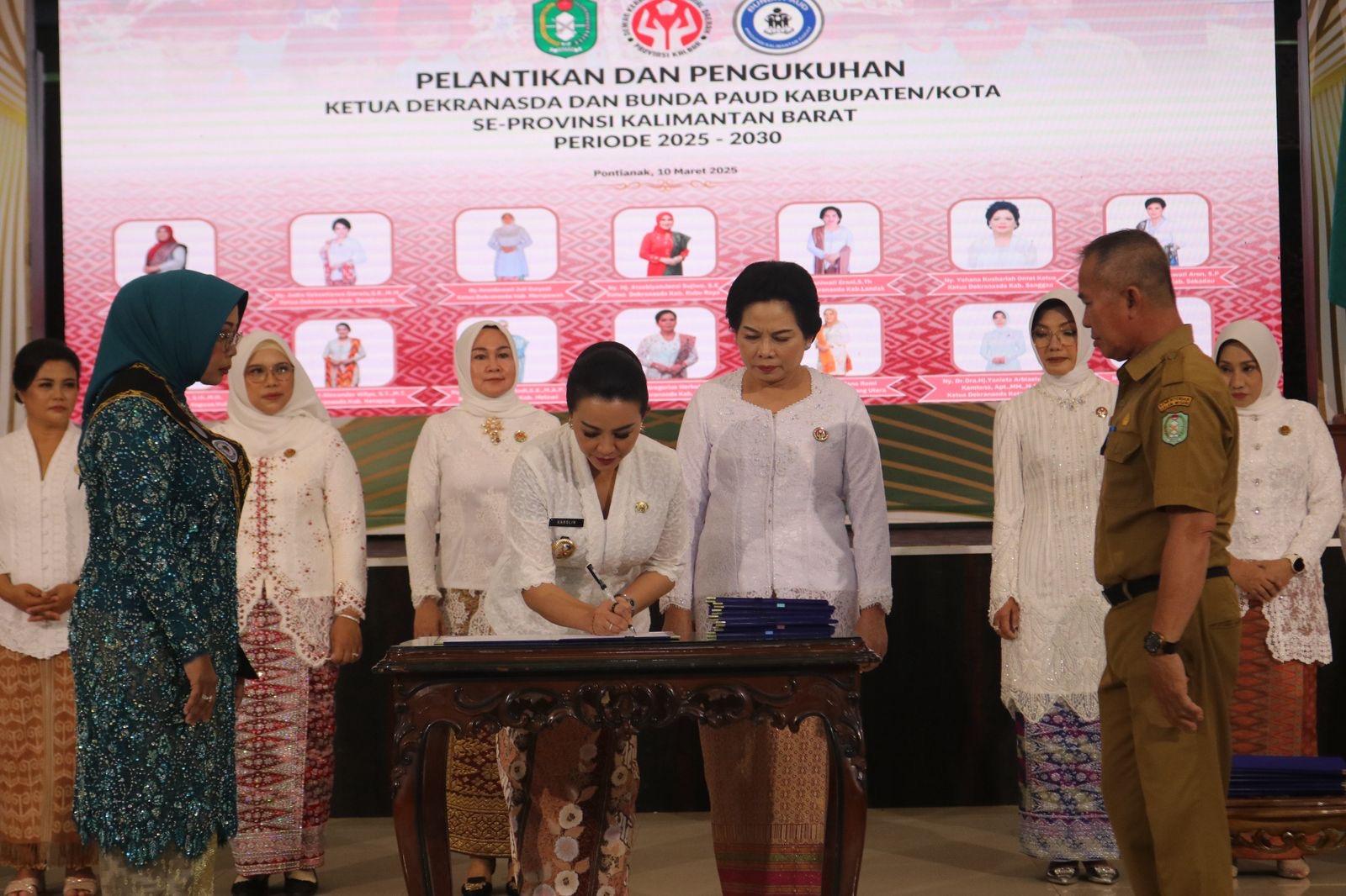 Karolin Jadi Bunda PAUD Kabupaten Landak