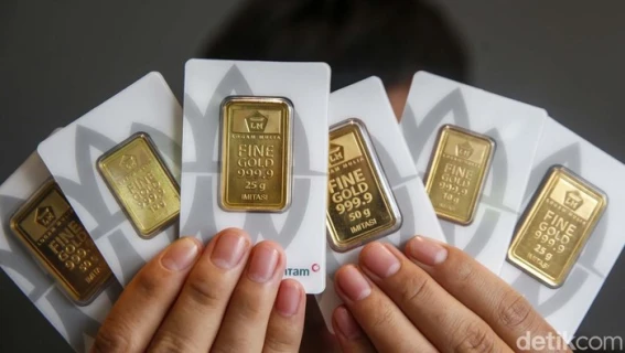 Harga Emas Hari Ini Masih Tinggi, Sentuh Rp2,9 Jutaan per Gram